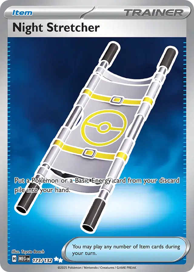 MEG - Mega Evolution - 173/132 - Night Stretcher MEG - Mega Evolution - 173/132 - Night Stretcher