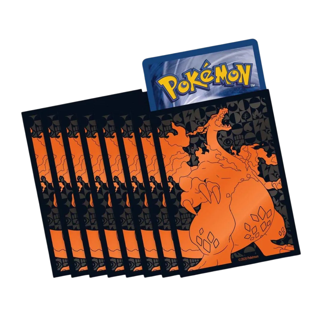 Pokemon TCG: Koszulki na karty Champion’s Path (Charizard VMAX) (65 szt.)