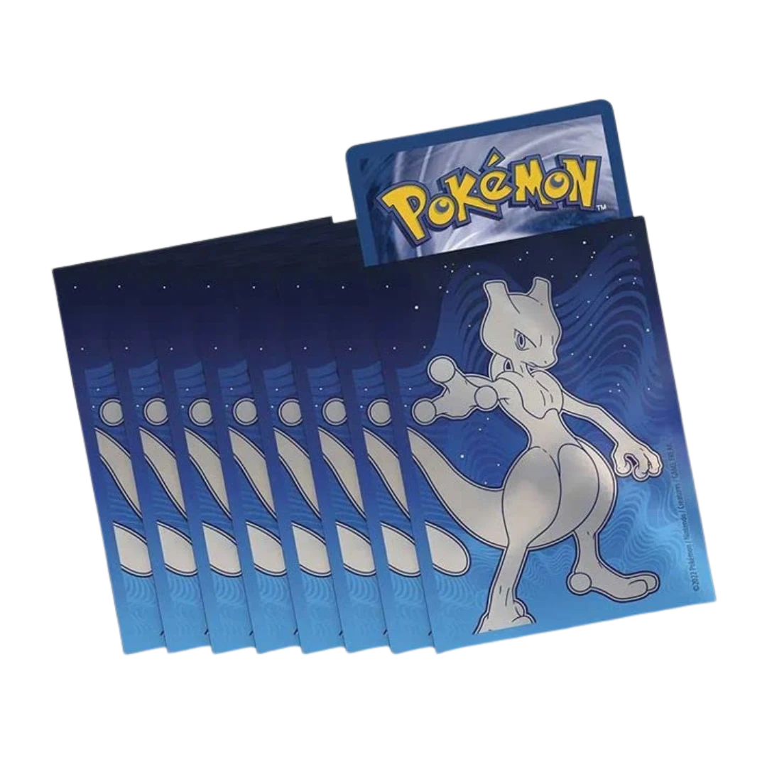 Pokemon TCG: Koszulki na karty Pokémon GO (Mewtwo) (65 szt.)