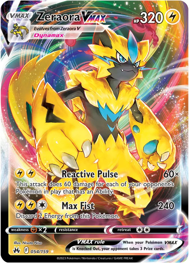 ポケモンカードゲーム ZERAORA VMAX/VSTAR SAR/AR PSA10 PSA 10 Zeraora VMAX VSTAR sequential set S12A VSTAR Universe