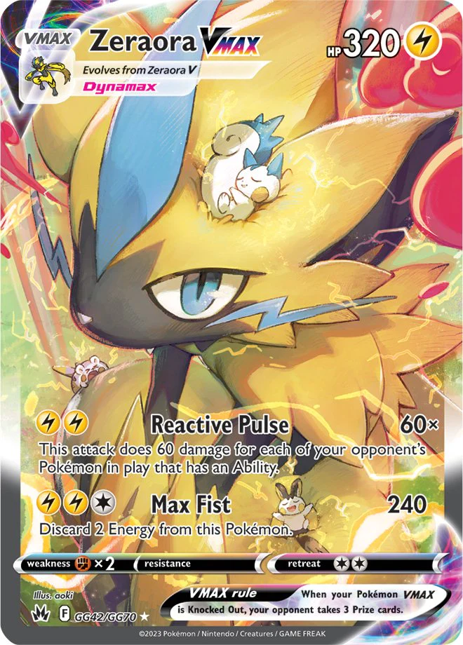 Crown Zenith - GG42/GG70 - Zeraora VMAX