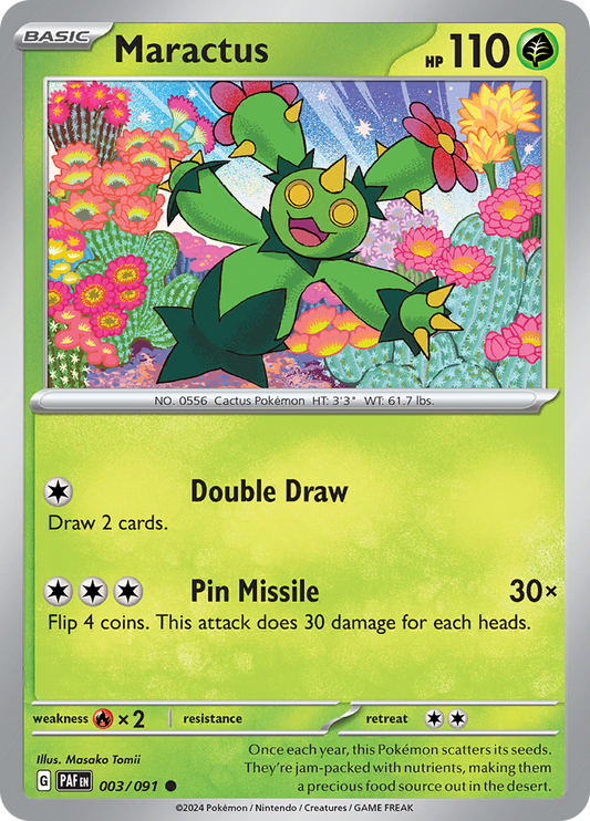 Paldean Fates - 003/091 - Maractus
