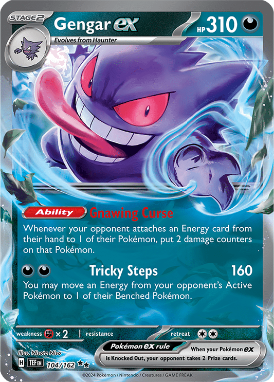 Temporal Forces - 104/162 - Gengar ex