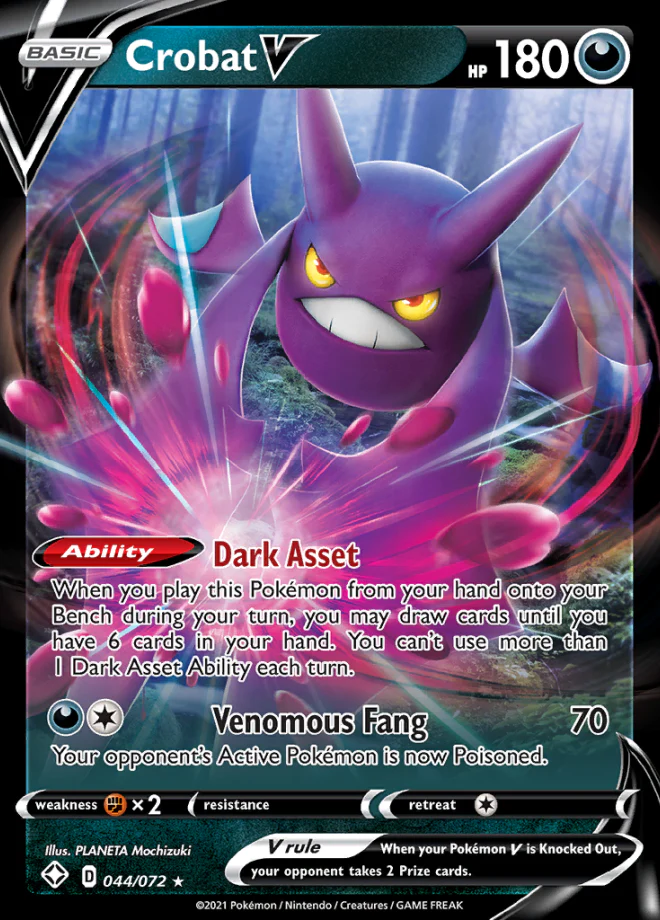 Shining Fates - 044/072 - Crobat V
