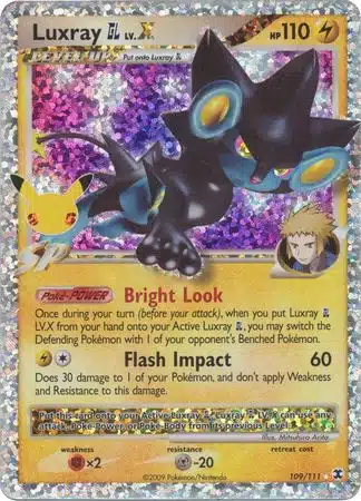 Celebrations Classic - 109/111 - Luxray [GL] Lv. X