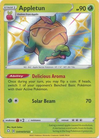 Shining Fates - SV014/SV122 - Appletun