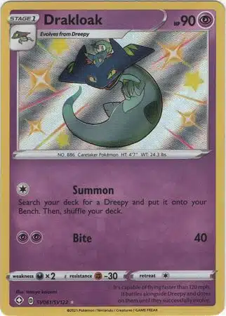 Shining Fates - SV061/SV122 - Drakloak