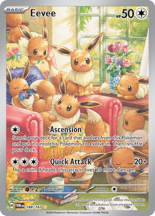 Twilight Masquerade - 188/167 - Eevee Twilight Masquerade - 188/167 - Eevee