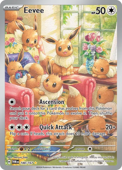 Twilight Masquerade - 188/167 - Eevee