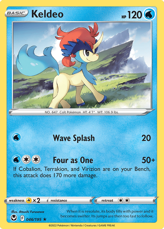 Silver Tempest - 046/195 - Keldeo Silver Tempest - 046/195 - Keldeo