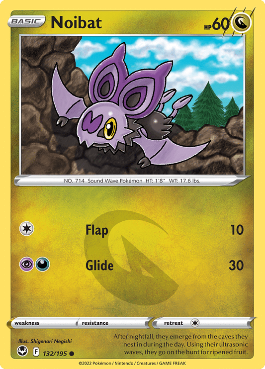Silver Tempest - 132/195 - Noibat