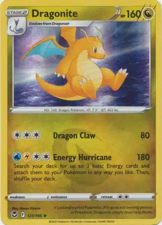Silver Tempest - 131/195 - Dragonite (Holo)