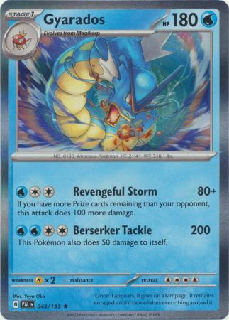 Paldea Evolved - 043/193 - Gyarados (Holo)