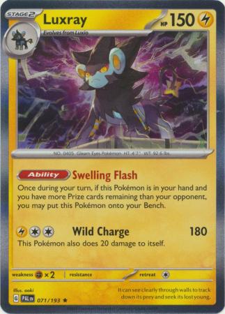 Paldea Evolved - 071/193 - Luxray (Holo)