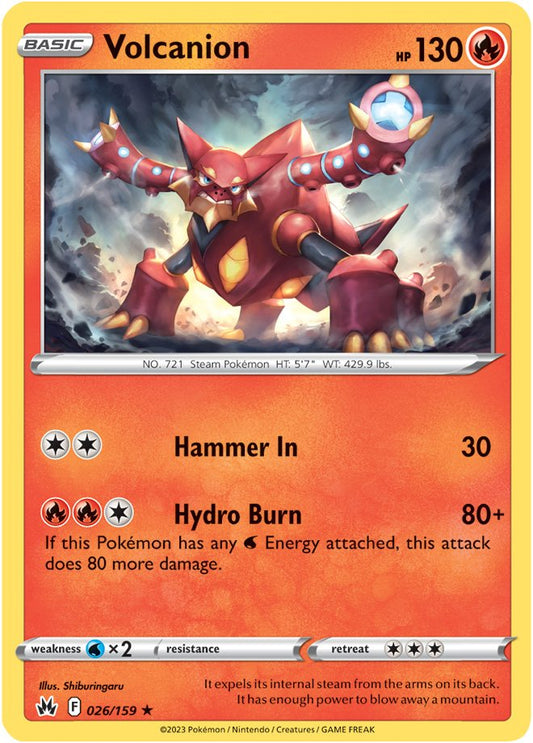 Crown Zenith - 026/159 - Volcanion (Holo)