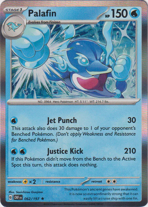 Obsidian Flames - 062/197 - Palafin (Holo)