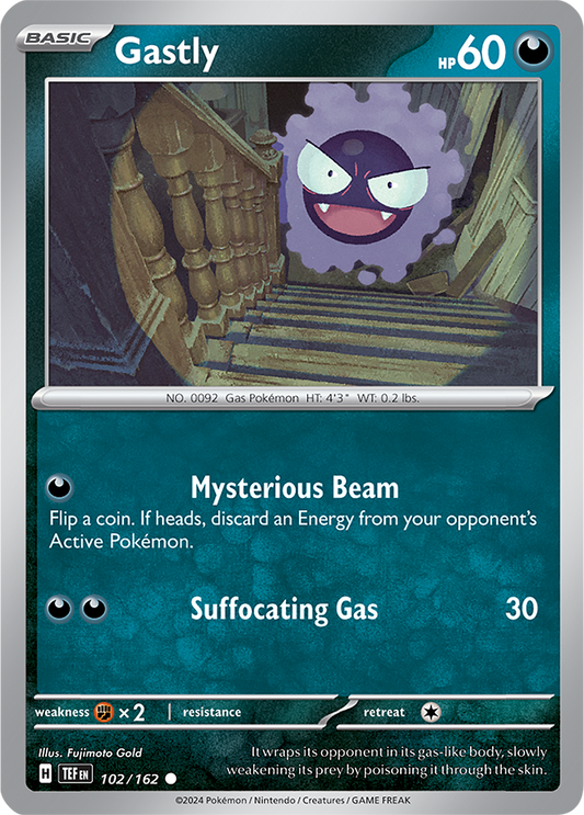 Temporal Forces - 102/162 - Gastly