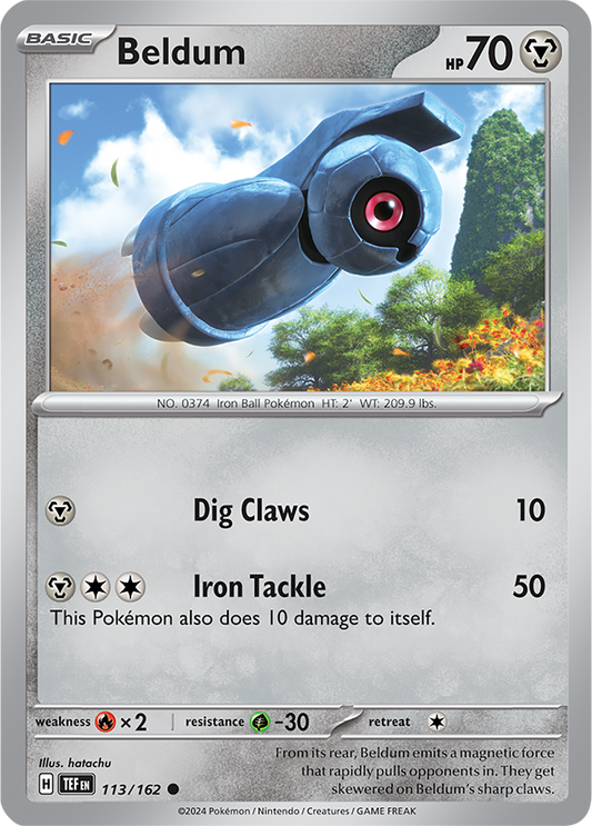 Temporal Forces - 113/162 - Beldum