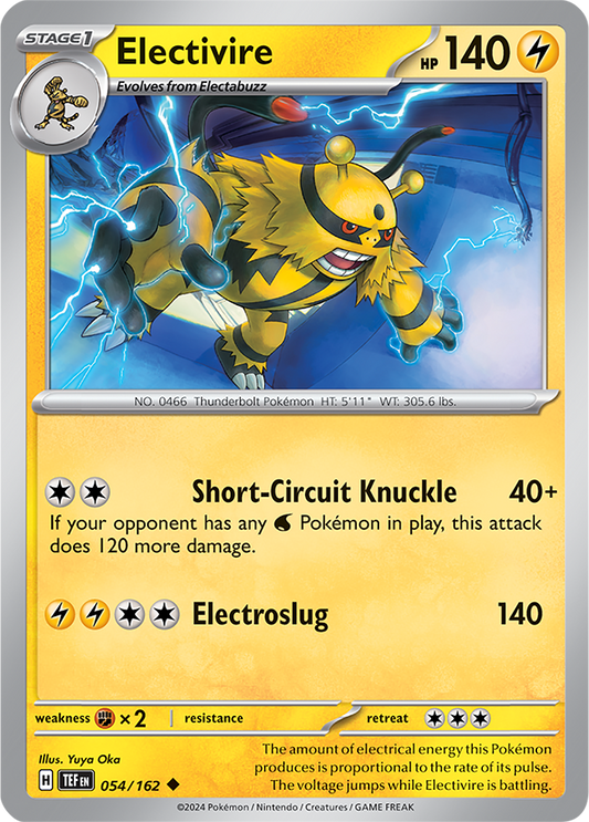 Temporal Forces - 054/162 - Electivire