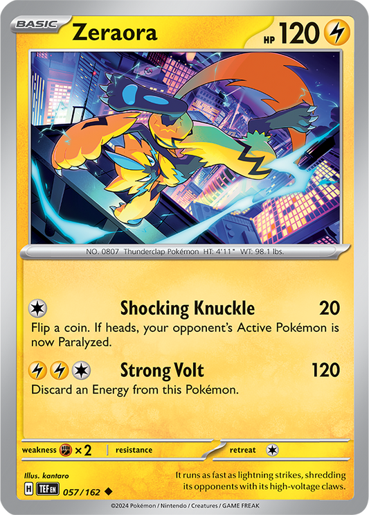 Temporal Forces - 057/162 - Zeraora
