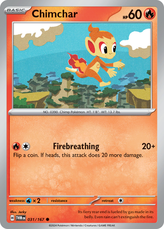Twilight Masquerade - 031/167 - Chimchar