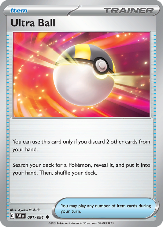 Paldean Fates - 091/091 - Ultra Ball