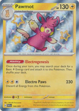 Paldean Fates - 144/091 - Pawmot