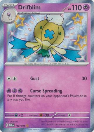 Paldean Fates - 156/091 - Drifblim