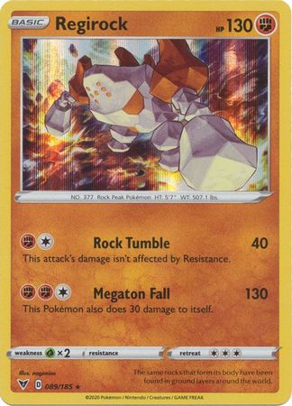 Vivid Voltage - 089/185 - Regirock (Holo)