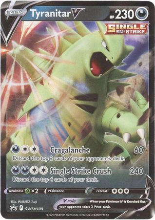 Black Star Promos - SWSH109 - Tyranitar V