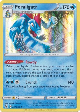 Fusion Strike - 057/264 - Feraligatr (Holo)