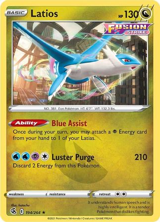 Fusion Strike - 194/264 - Latios