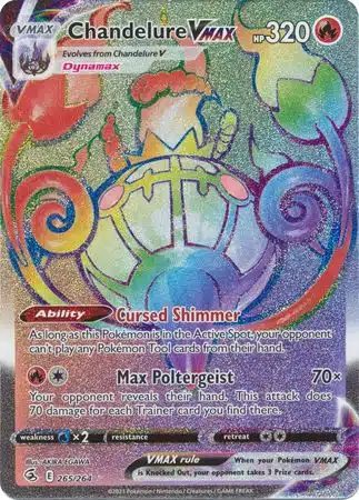 Fusion Strike - 265/264 - Chandelure VMAX