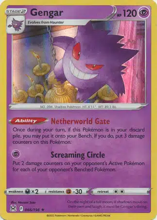 Lost Origin - 066/196 - Gengar (Holo)