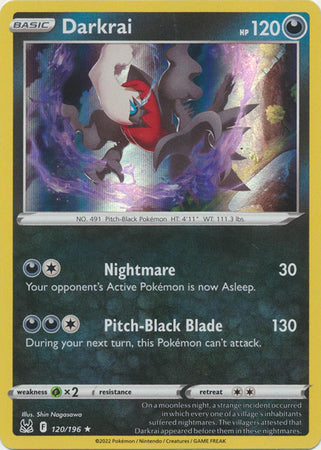 Lost Origin - 120/196 - Darkrai (Holo)