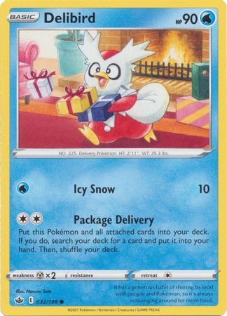 Chilling Reign - 032/198 - Delibird
