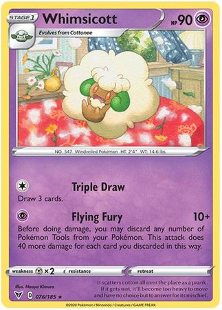Vivid Voltage - 076/185 - Whimsicott