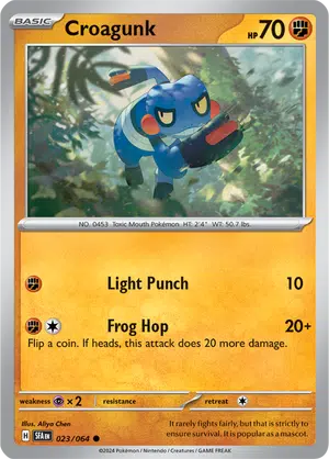 Shrouded Fable - 023/064 - Croagunk