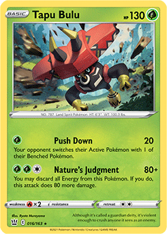 Battle Styles - 016/163 - Tapu Bulu (Holo)
