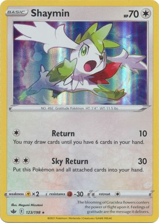 Chilling Reign - 123/198 - Shaymin (Holo)