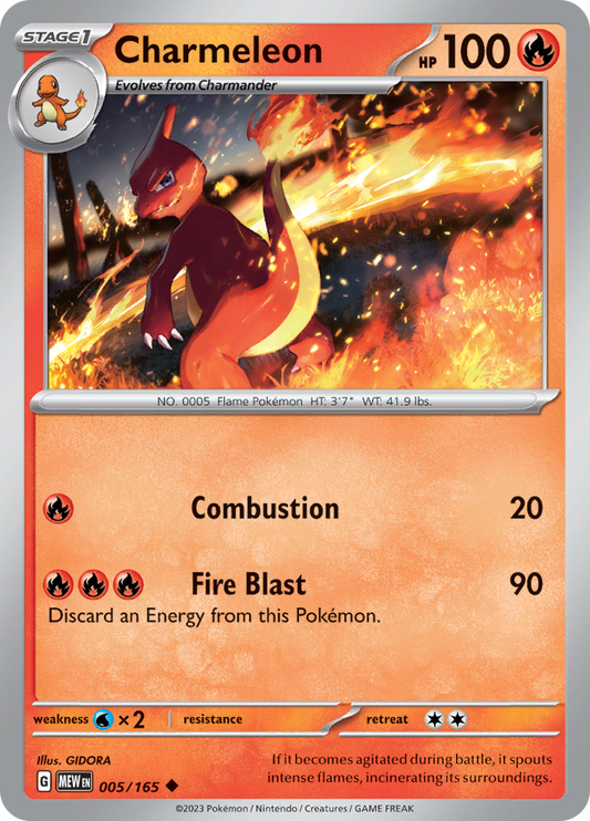 151 - 005/165 - Charmeleon
