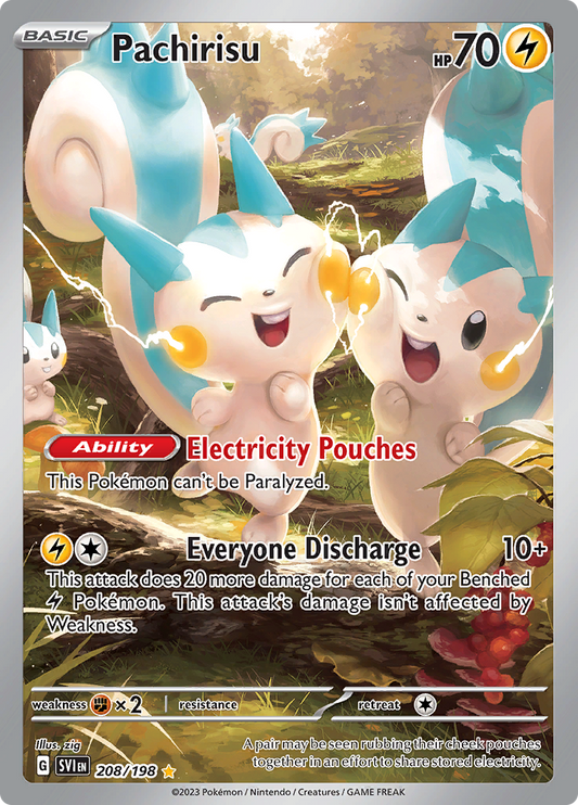 Scarlet & Violet - 208/198 - Pachirisu