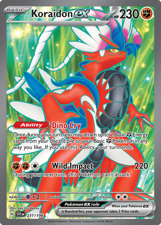 Scarlet & Violet - 231/198 - Koraidon ex