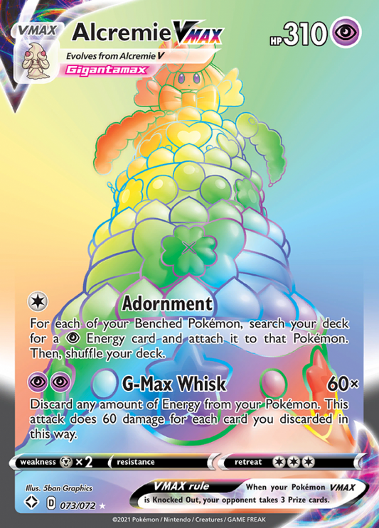 Karta Pokémon - Shining Fates - 073/072 - Alcremie VMAX