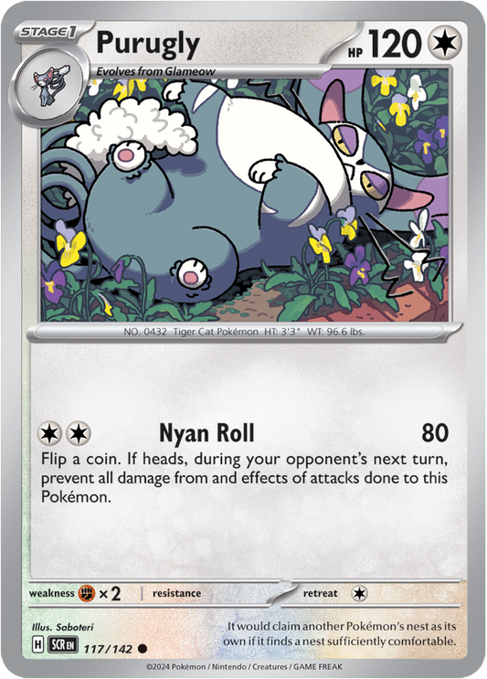 Stellar Crown - 117/142 - Purugly