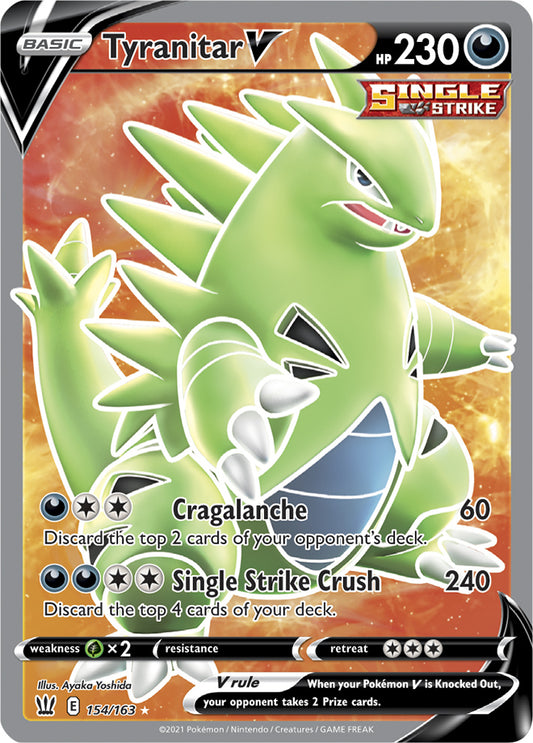Battle Styles - 154/163 - Tyranitar V