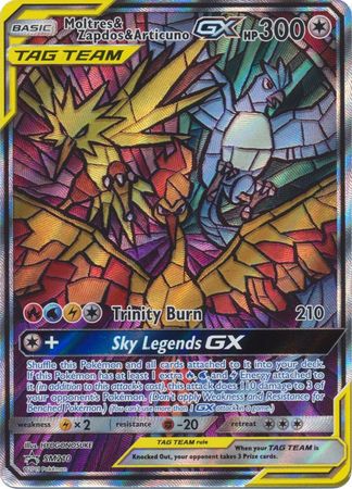 Sun & Moon Promos - SM210 - Moltres & Zapdos & Articuno GX