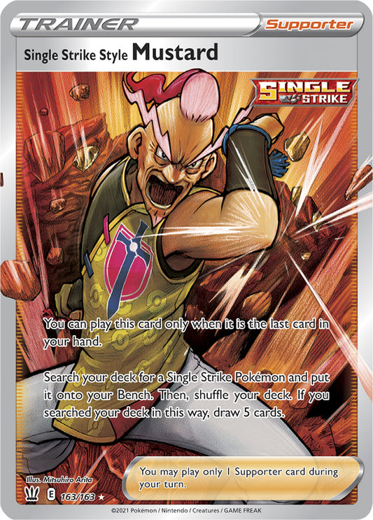 Battle Styles - 163/163 - Single Strike Style Mustard