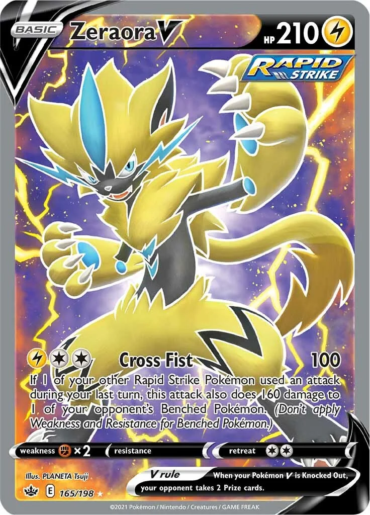 Chilling Reign - 165/198 - Zeraora V