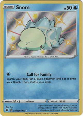 Karta Pokémon - Shining Fates - SV033/SV122 - Snom